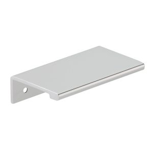 Häfele Kantengriff H10000 Möbelgriff Aluminium, verchromt poliert 40×42 mm
