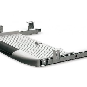 Gedotec Tastaturauszug mit Ablage, 550 x 230 mm, grau