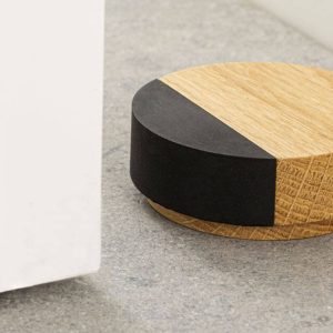 Viefe Bodentürpuffer OMO aus Holz, Ø 65 mm, Eiche
