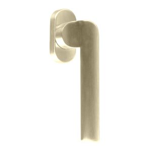 Fimet Fenstergriff PUNTO 1205 DK aus Metall, rechts – Messing gebürstet