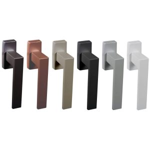 Fimet Fenstergriff PUSH 1317 DK aus Aluminium, Anthrazit