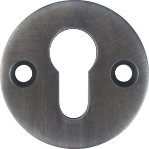 Gedotec PZ-Rosette KUFSTEIN aus Schmiedeeisen, rund Ø 56 mm