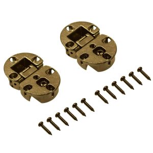 Gedotec Klappenscharnier-SET RETRO aus Metall