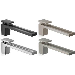 Mital Klemmtablarträger RM30 aus Metall, Nickel satiniert – 10 – 50 mm