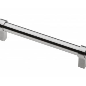 Gedotec Möbelgriff TRIEST aus Stahl, BA 128 mm ABVERKAUF