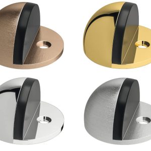 Häfele Bodentürstopper aus Metall, Ø 47 mm, Chrom matt