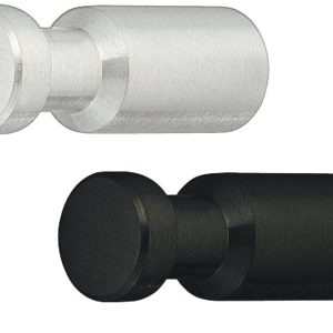 Häfele Möbelknopf JOVIN Ø 12 x 30 mm, Edelstahl matt gebürstet