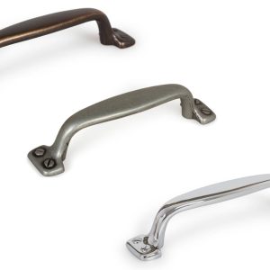 Viefe Möbelgriff AVA aus Metall, BA 96 mm, Chrom poliert