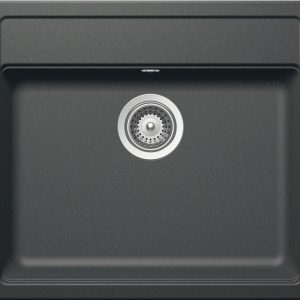 Häfele Aufbauspüle AS03 570 x 510 mm, Schwarz Metallic