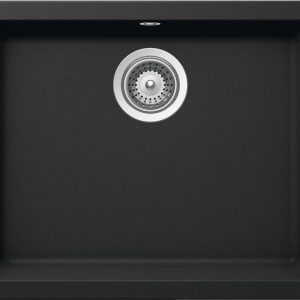 Häfele Aufbauspüle ASUS04 550 x 430 mm, Schwarz matt