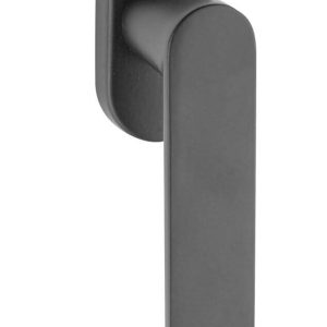 Fimet Fenstergriff SHAPE 1320 DK aus Aluminium, Schwarz matt