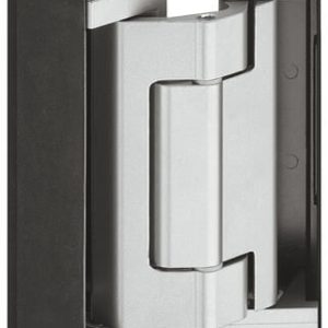 Simonswerk verdeckt liegendes Türband TECTUS TE 640 3D A8 für Türen mit Aufdoppelung bis zu 8 mm, Silberfarben F1
