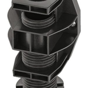 Häfele Sockelhöhenversteller H3954 zum Einpressen Kunststoff schwarz
