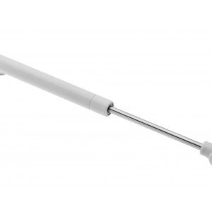 Gedotec Gasdruckfeder SOFT aus Stahl, 75 – 90°, 60 N – weiß