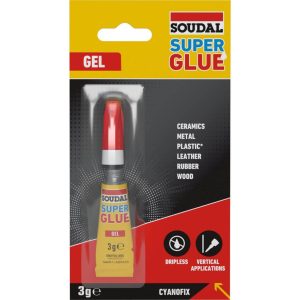 Soudal Sekundenkleber GEL, 3g Soudal Sekundenkleber GEL, 3g