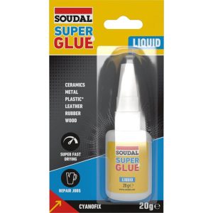 Soudal Sekundenkleber LIQUID, 20g Soudal Sekundenkleber LIQUID, 20g