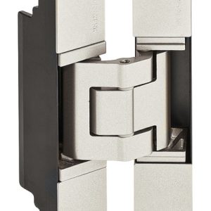 Simonswerk Türband TECTUS TE 340 3D verdeckt für ungefälzte Türen bis 80 kg, Neusilberfarben F2 (SW 125)