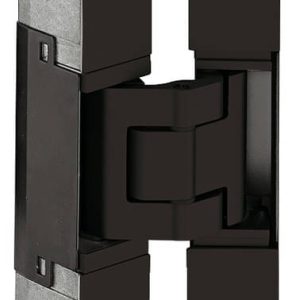 Simonswerk Türband TECTUS TE 340 3D verdeckt für ungefälzte Türen bis 80 kg, Tiefschwarz matt RAL 9005 (SW 107)