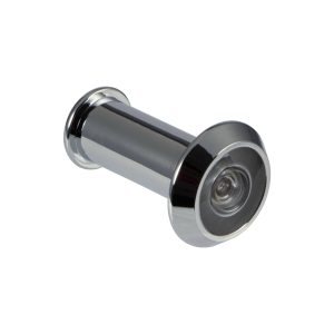 BMB Türspion Chrom poliert mit Glaslinse Weitwinkel 200°