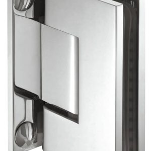 Häfele Duschtürband H2046 Messing chrom poliert