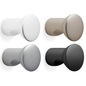 Mital Möbelknopf TAMARA aus Metall, Ø 18 mm, Nickel matt