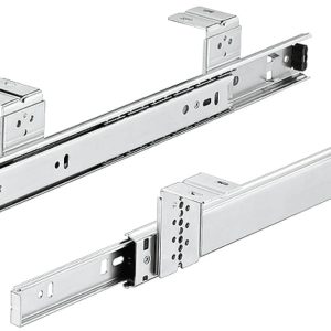 Häfele Schubladenschiene Teilauszug Accuride 2109 Tragkraft bis 34 kg Stahl seitliche Montage, 400 mm / 281 mm / 216 mm