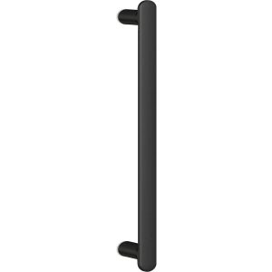 Mital Glastürgriff THERESE aus Metall, BA 200 mm, Schwarz matt