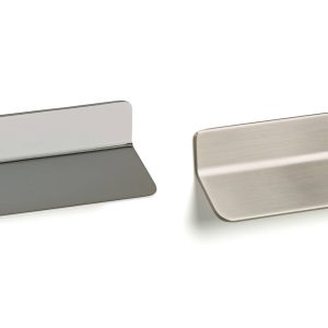 Viefe Möbelgriff THIN aus Metall, Edelstahl-Optik – BA 64 mm ABVERKAUF