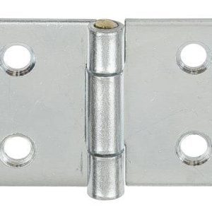 Vormann Tischband aus Stahl mit Messingstift rechteckig, 80 x 41 mm