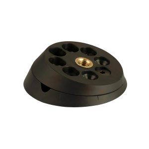 Siso Montageplatte TWIST'N TURN für Tischbeine mit M10 Innengewinde 0-15° Neigung