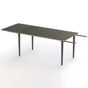 Siso Tischverlängerung SWING aus Edelstahl, Tragkraft 60 kg