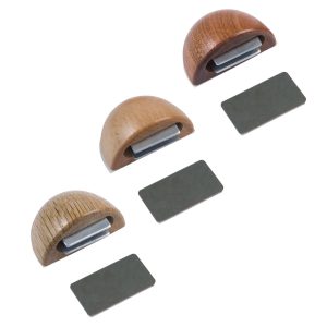 Gedotec Bodentürpuffer MAGNETIG-BOB aus Holz mit Magnet, Buche