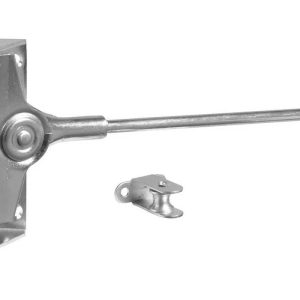 IBFM Türschließer FORTE, Edelstahl matt – 120 mm – bis 60 kg