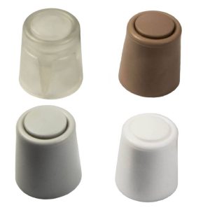 Gedotec Türstopper HANSI aus Gummi, Ø 27 mm, beige