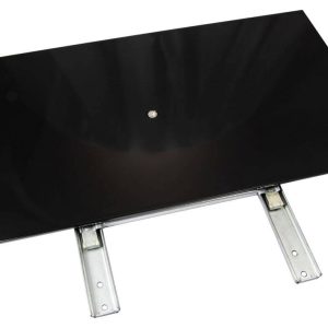 OMGE TV-Vollauszug aus Stahl, 650 x 350 mm Tragkraft 40 kg