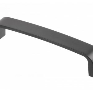 Gedotec Möbelgriff AGNES aus Metall schwarz, BA 128 mm