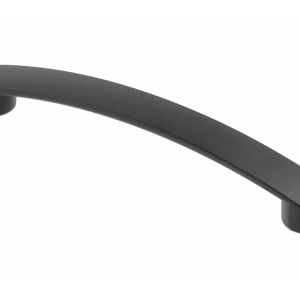 Gedotec Möbelgriff ALVA aus Metall schwarz matt, BA 128 mm