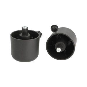 Siso Möbelfuß GO-ON aus Kunststoff mit Höheneinstellung, +10 mm, Ø50 x43 mm