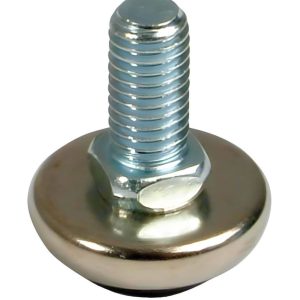 Gedotec Verstellschraube GROUNDER aus Stahl, M10 x 18 mm Ø 30 mm