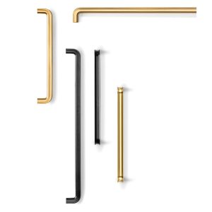 Viefe Möbelgriff LIPP aus Metall, Messing dunkel gebürstet – 320 mm
