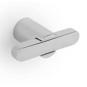 Viefe Möbelknopf FUSION aus Metall, 58 x 31,5 mm, Nickel poliert