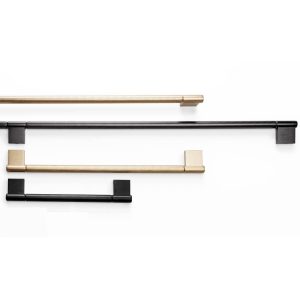 Viefe Möbelgriff POINT aus Aluminium, Titan schwarz – 192 mm