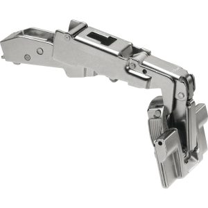 Blum Clip Top 170°  Weitwinkelscharnier Eckanschlag mit Schließautomatik, Topfbefestigung: werkzeuglos (Inserta)