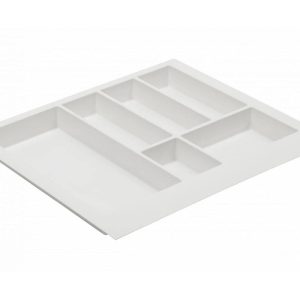 Gedotec Schubladeneinsatz AXISPACE aus Kunststoff, Weiß – 600 mm