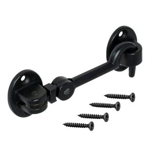 Domax Sturmhaken ZHP aus Stahl schwarz, 106 x 37 mm