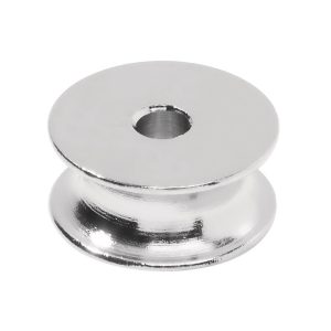 Seilrolle Messing vernickelt