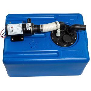 Fäkalientank-Set inkl. Pumpe und Anschlüssen