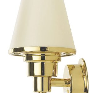Kojenleuchte Messing 12 V Halogen