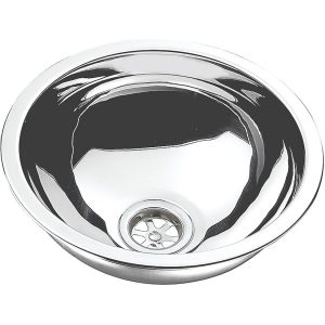 Niro Waschbecken rund