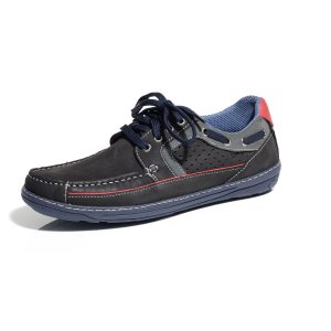 Windwater Herren Bootsschuh Leder
